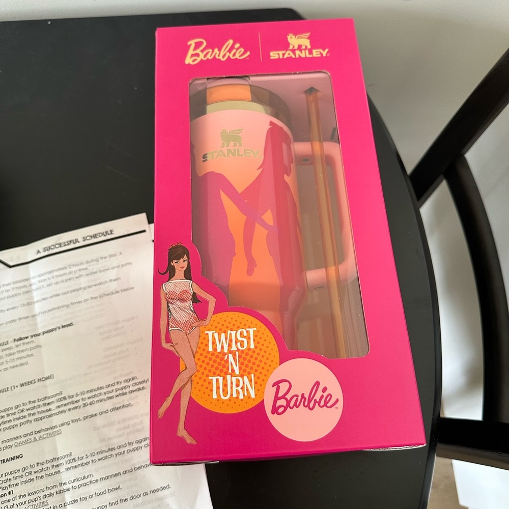 New in box Barbie Stanley twist n turn